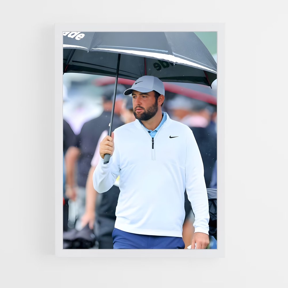 Poster Fairway Under Umbrella – affiche Golf (vue 3)
